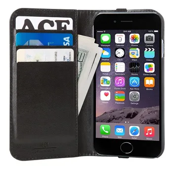 Leather Wallet iPhone Case